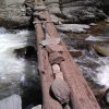 Crossing Bridge for visitors from Kiyan Sharif to Janjaath Sharif